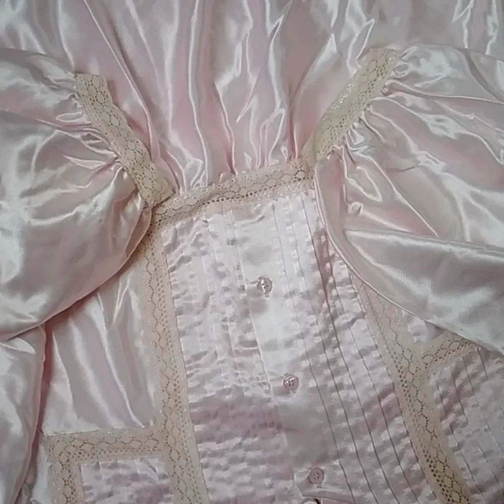 Vintage Elise Stevens Flannl Hause Dress Size 16 Approximately Nightgown
